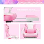 s Favorite Racing Style Gaming Chair with Footrest and Headrest Item Weight 45