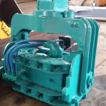 NM 360 Hardness Vibro Hammer Excavator Sheet Pile 200-255L/min