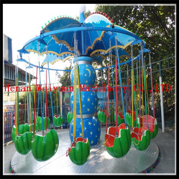 amsuement park flying chairs,rotating fruit flying chairs,swing machine kiddie