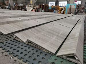 China Weatherproof Marble Aluminium Honeycomb Composite Panels 4000x1200mm wholesale