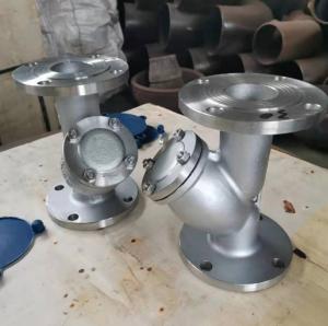 China Smooth Drainage ANSI ASTM Stainless Steel Y Strainer with Support After-sales Service wholesale