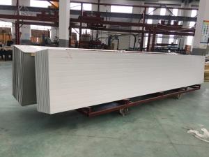 China 120mm Thick Cold Storage Insulation Panels PUR Core Galvanized Steel Surface wholesale