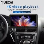 Original Automotive System Cars Head Unit 12.3 Inch Android 13 For Audi A4L