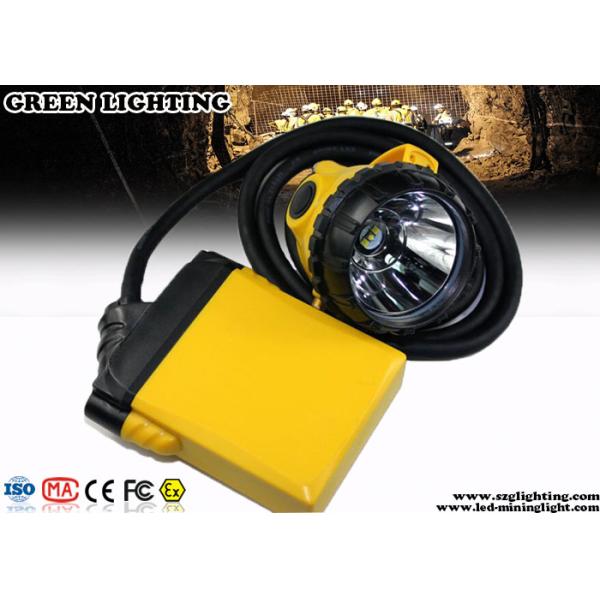 Anti - Explosion PC Corded LED Mining Light With 10400 MAH IP 68 Waterproof