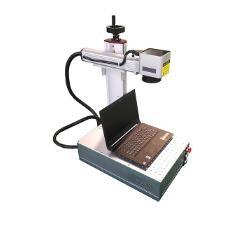 China High Speed Mini Portable Fiber Laser Marking Machine For Marking Metals wholesale
