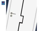 Modern Simple Bedroom Soundproof Solid Wooden Interior Door