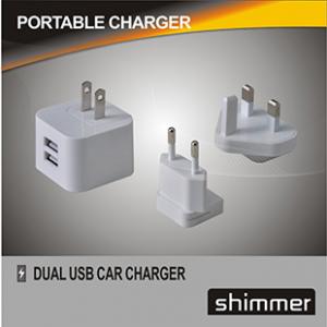 China DUAL USB UNIVERSAL TRAVEL CHARGER wholesale