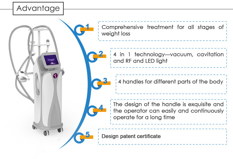 3 In 1 Lasertell Odm Rf Body Slimming Machine