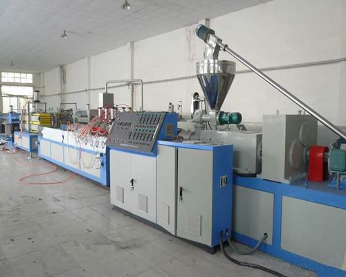 Quality good quality pvc/wpc profile fabrication machine extrusion line production machine maufacturing for sale for sale
