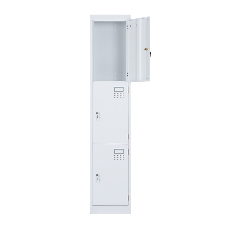 CBNT 3 door Metal Storage Cabinet KD Construction Gym Steel Locker