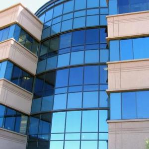 China 1.52m X 30m 2mil Blue Silver Building Window Film UVR 90%% IRR 90% wholesale