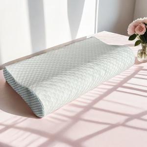 China Ice Cooling Contoured Memory Foam Pillow wholesale