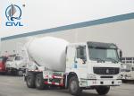 Pto Cement Mixer Truck Concrete Mixing Equipment With Safety Belts For Driver