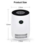 Remote Control Charcoal Central Hepa Air Purifier 110M3/H 15w