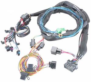 China 22AWG automotive Tinned Copper Wire Electrical Cable Assembly Multi Colored 390mm wholesale