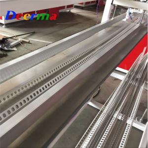 China SIEMENS DEIDE Drive Motor PVC Corner Bead Plastic Products Making Machine for Output wholesale