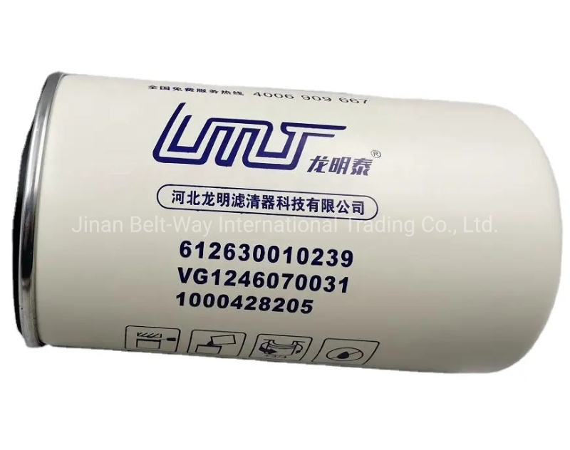 Sino Truck HOWO 371HP Engine Spare Parts Oil Filter Vg1246070031