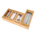 Rectangle Bamboo Ziplock Bag Fresh-Keeping Bag Aluminum Foil Plastic Wrap