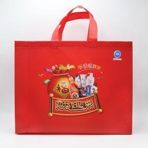 China Tote shopping bag supplier recyclable pp laminated non woven bag on sale