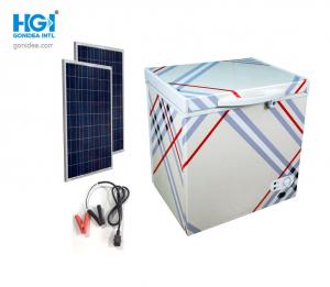 China 3.2 Cu Ft 90 Ltr Solar Power Freezer Refrigerator 150W Panel wholesale