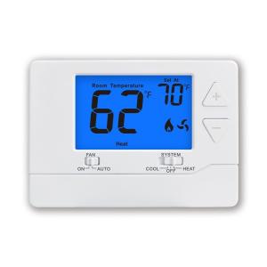 China 24V Single Stage Temperature Calibration Adjustment Home Thermostat Non-programmable on sale