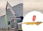 20m 30m High Reach Demolition Boom Long Reach Arm For Excavator