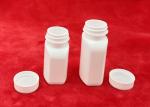 High Density Polyethylene Square Plastic Bottles For Pills Food Packing Stage