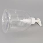 Transparent PET 142mm 500ml Lotion Squeeze Bottles