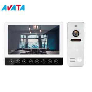 China 4 Wire Villa Video Door Phone Vandal Proof Video Intercom with Night Vision Doorbell Camera wholesale