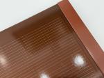 Flat BIPV Roof Tiles 35W / 87W Glass Flat Solar Photovoltaic Tiles Roofing