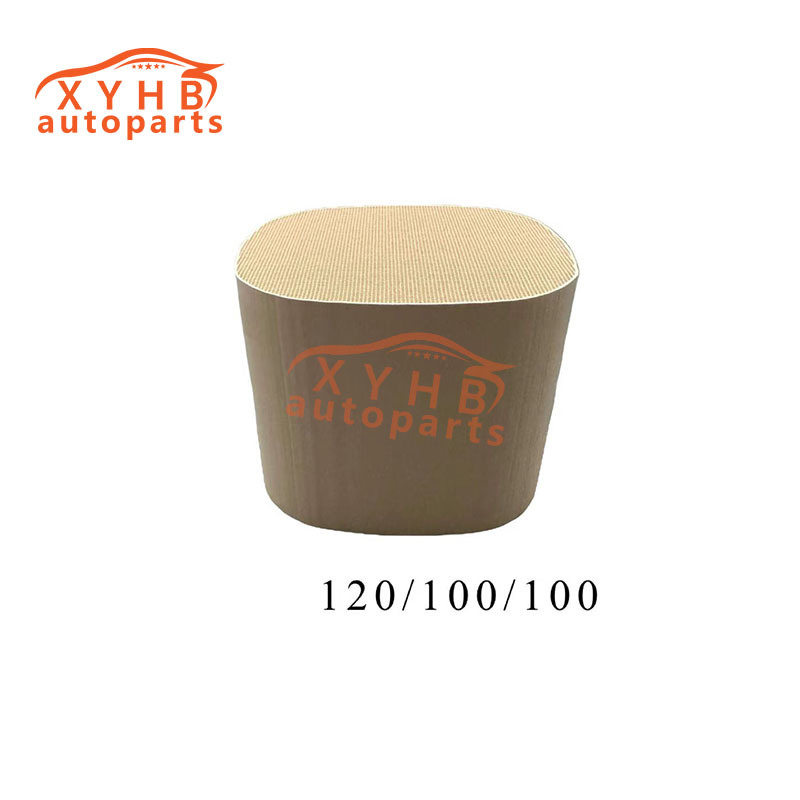 Ceramic Carrier High-Quality Square Three-Way Catalytic Filter Element Euro 1-5 Model: 120*100*100