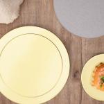 Golden Cake Boards Cardboard Food Beverage Smooth Cake Drum Round Shape for Cake