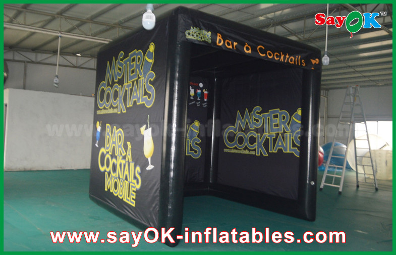 Inflatable Work Tent Cabin Inflatable Air Tent With Inflatable Bottom / Tent Court For Promotional
