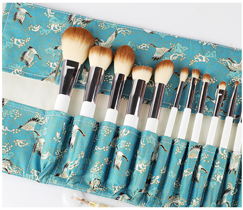 Polyester Height 22.3CM Travel Toiletry Organizer For Makeup Brush