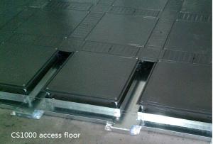 China Anti-electrostatic Fireproofing Steel Raised Floor FS450 FS680 FS800 FS1000 ISO9001 wholesale