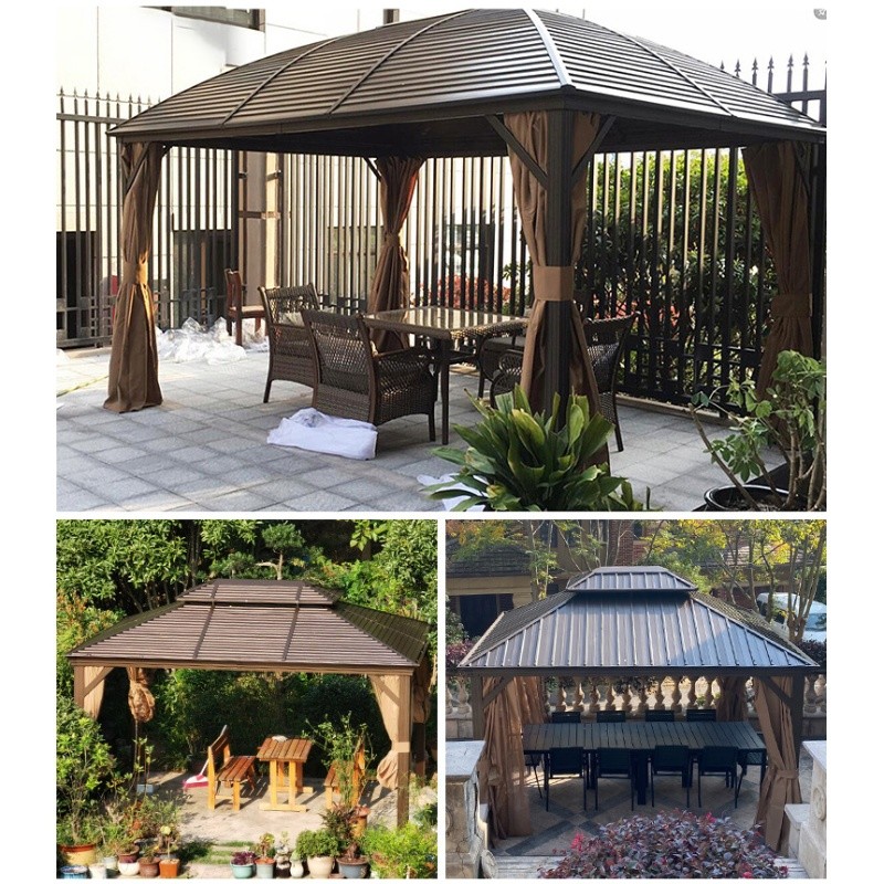 Why Choose a 10x10 Aluminum Hardtop Gazebo?