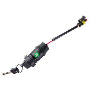 China OEM Black 22mm Forklift Electric Pallet Truck Key Switch wholesale