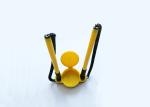 Yellow Table plastic Gel ink ball pen with logo for promotion(F201)