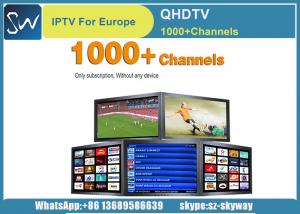 China Qhdtv IPTV account Arabic Iptv Apk French Canal Sat for Smart TV Android Box wholesale