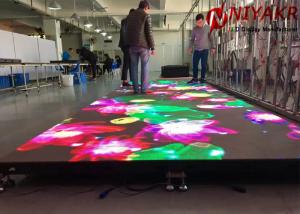 China P4.81 RGB Full Color LED Video Dance Floor For Night Club Stage Disco wholesale