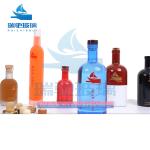 Transparent Super Flint Glass Empty 500ml 750ml 1000ml Whiskey Brandy Bottle for
