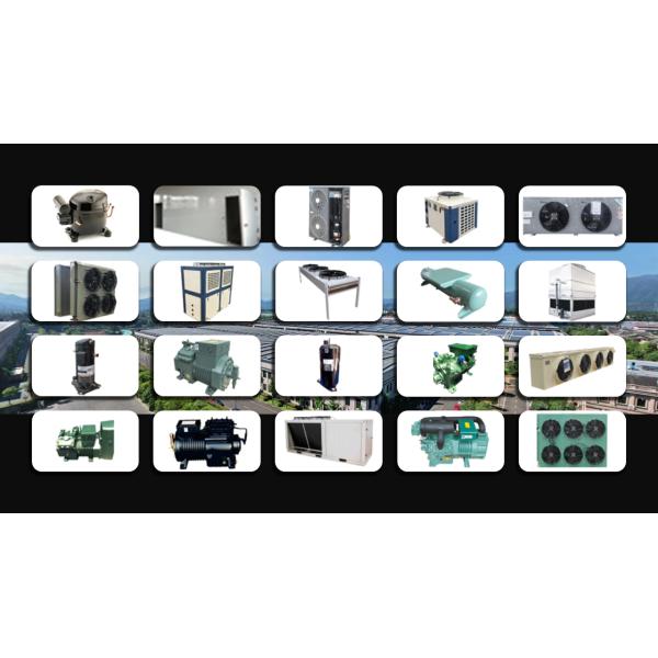 Commercial Refrigeration QX1903VDL Compressor Freezer Room Condensing Unit with Coil Evaporator
