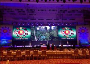 China Shopping Mall Indoor Full Color LED Display Wall P10 With Dual Power Supply wholesale