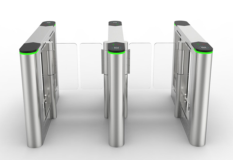 Collision Avoidance Flap Barrier Turnstile For Gate Access Management Access Control System