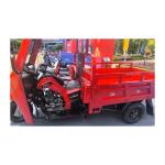 High Displacement Zongshen Gasoline Motor Motorized Cargo Truck Tricycle