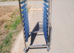 Food Beverage Stainless Steel Rack Trolley Dessert Bakery Cooling Tray