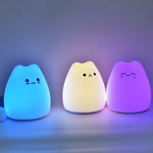 China Touch Switch Silicone Night Light , Silicone LED Lamp CE Rohs Certified wholesale