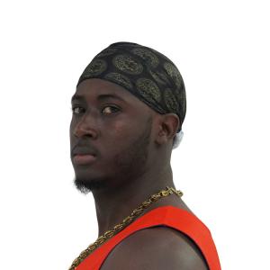 China 360 Waves Silk Design Durag For Men wholesale
