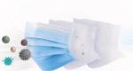 Dust Proof Disposable Protective Mask Antibacterial , 3 Ply Surgical Face Mask