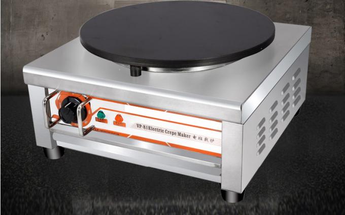 220v Snack Food Processing Equipment Single - Board Electric Non - Stick Pancake Cast Iron Machine